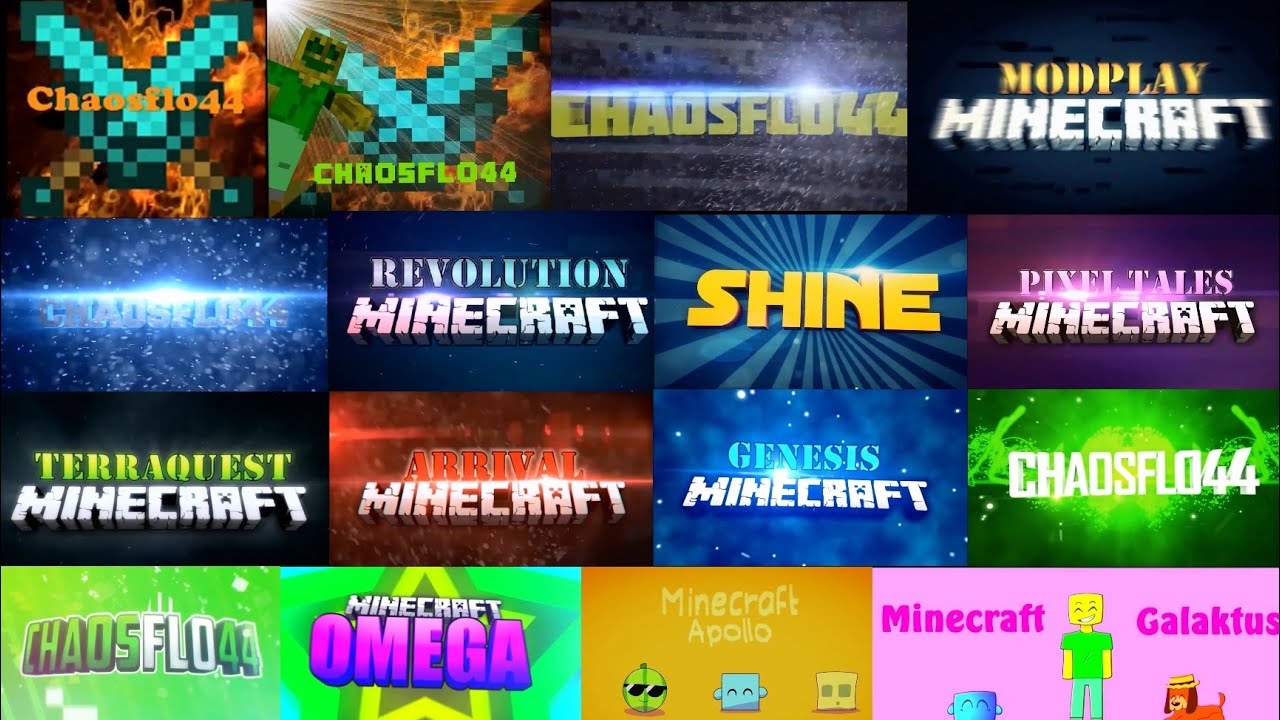 Chaosflo44 ALLE INTROS [2012 - 2020] +Bonus Intros | 2K@60fps