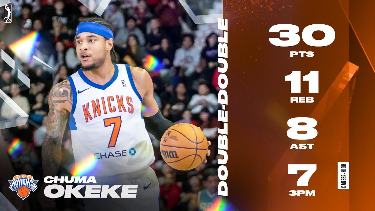 Chuma Okeke Flirts With Triple-Double For Knicks