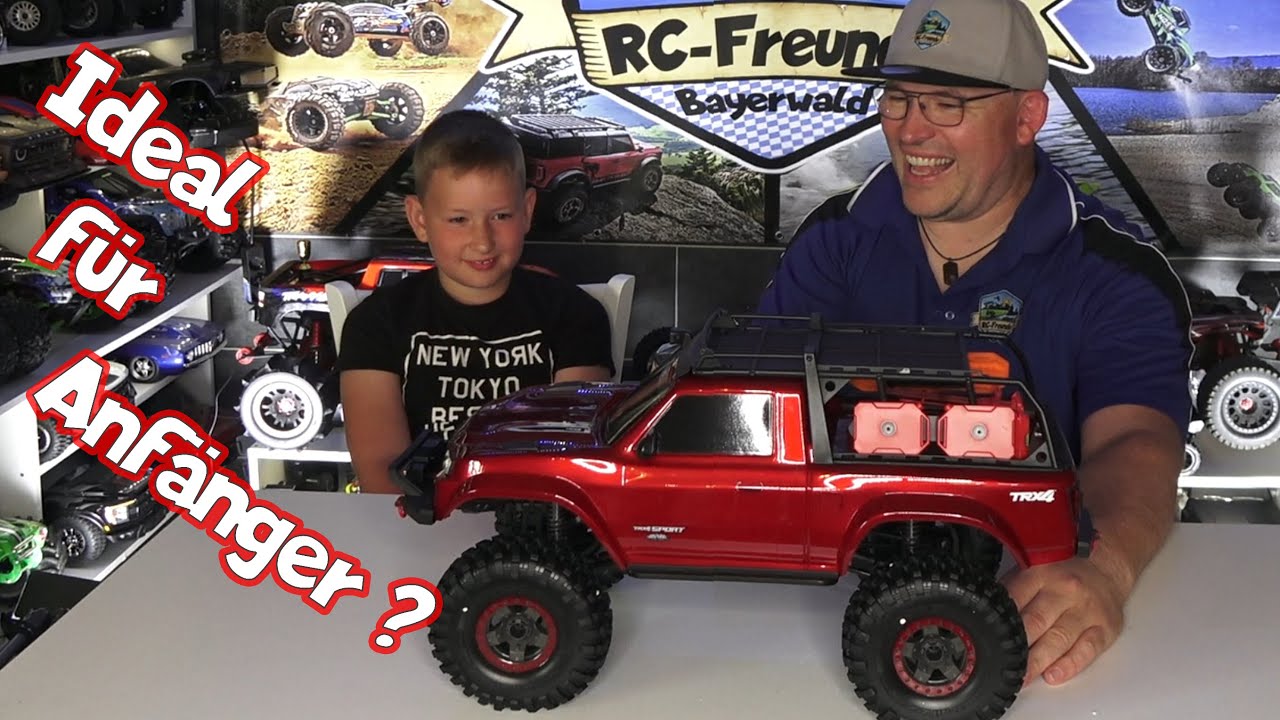 Überlebt der TRX-4 High Trail Sport unseren Parcours? Ist er für Anfänger geeignet?