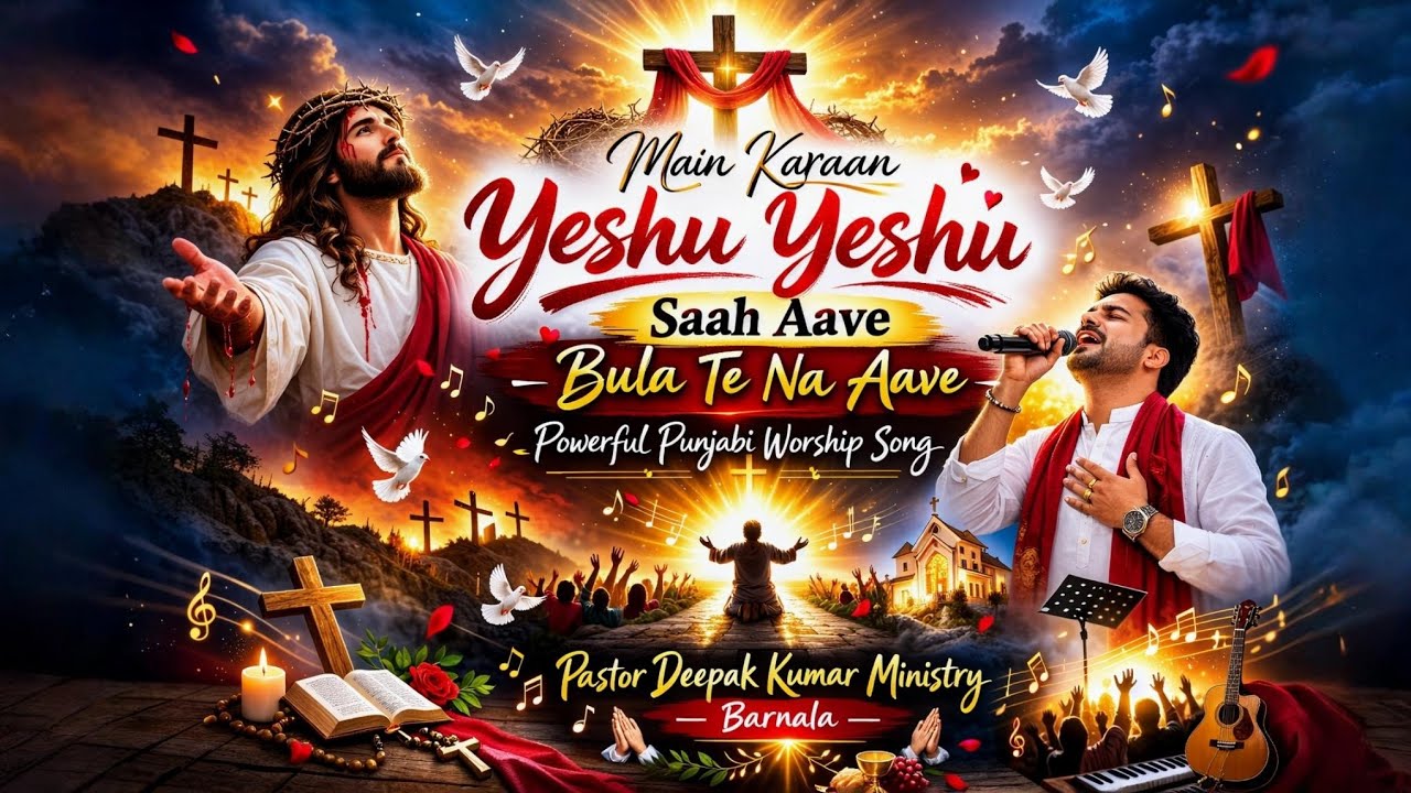 Main Karaan Yeshu Yeshu | Saah Aave Bula Te Na Aave | Punjabi Worship Song | New Worship Song 