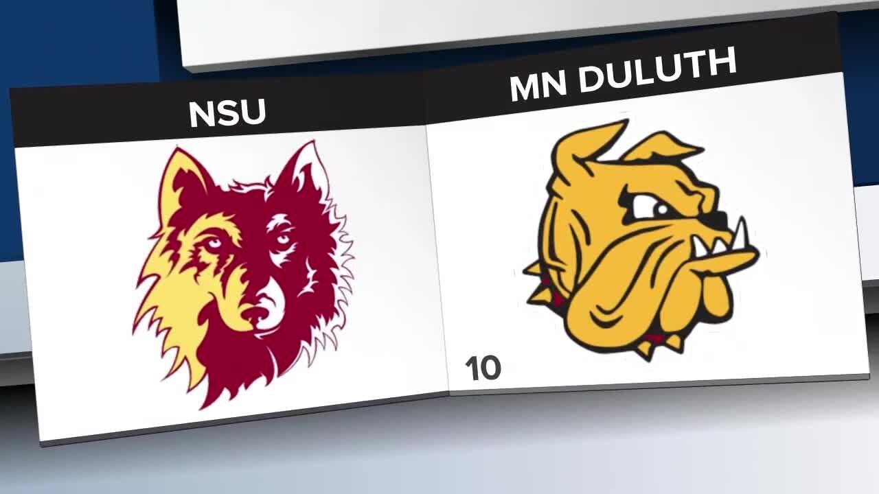 For the first time in a quarter century NSU beat Minnesota Duluth in consecutive seasons