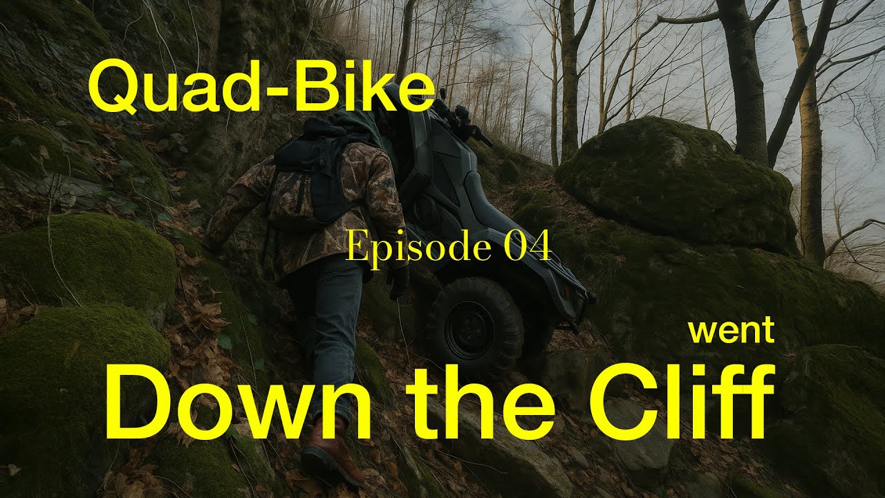 My Brand-New Quad Bike Went Down a Cliff | Off-Grid Mountain Life Ep.4