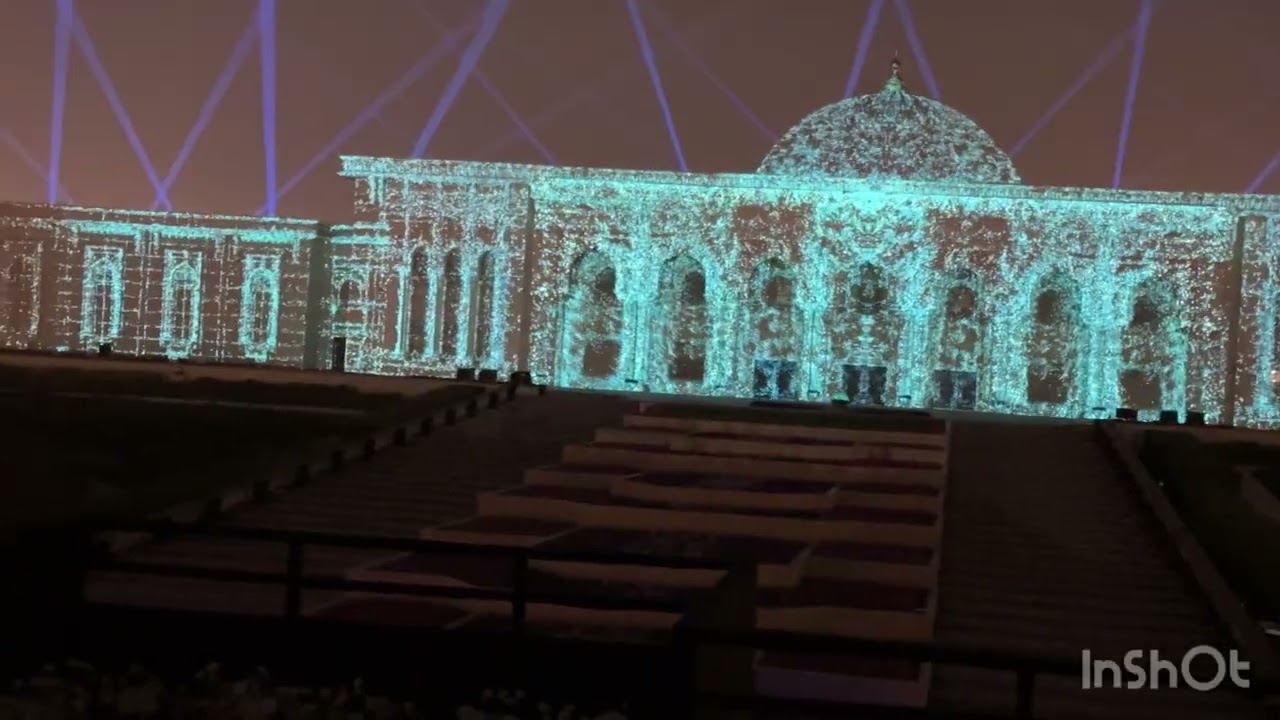 Exploring the Light Festival with My Family ✨#indian #love #travel #dxb #uae #lightfestival 
