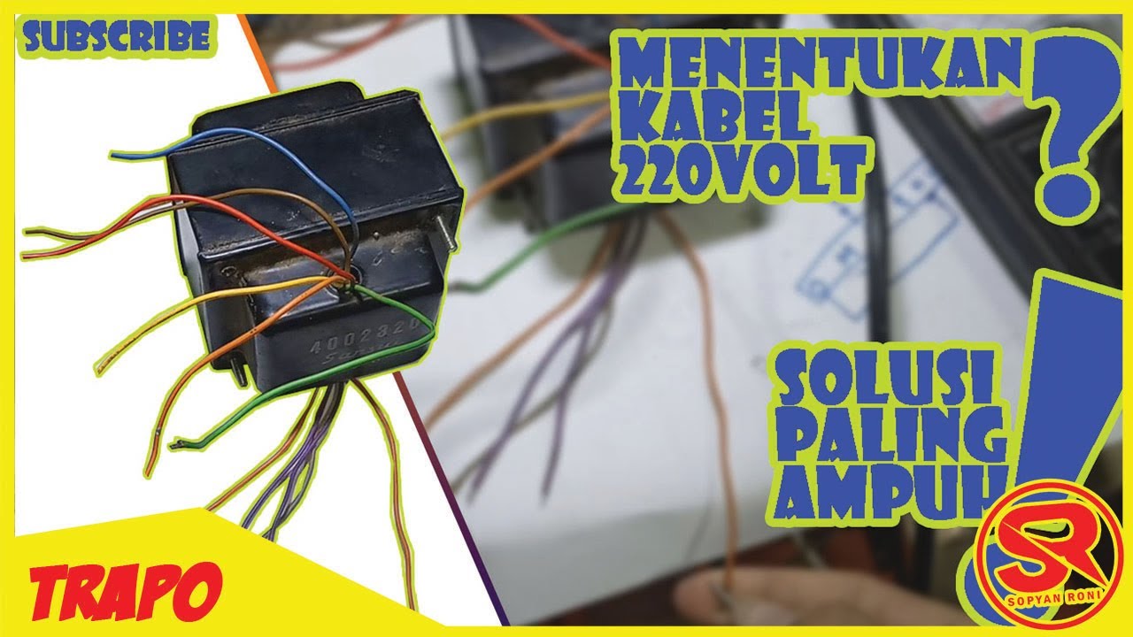 cara menentukan kabel 220 trapo  buta ,solusi cepat #tutorialteknik