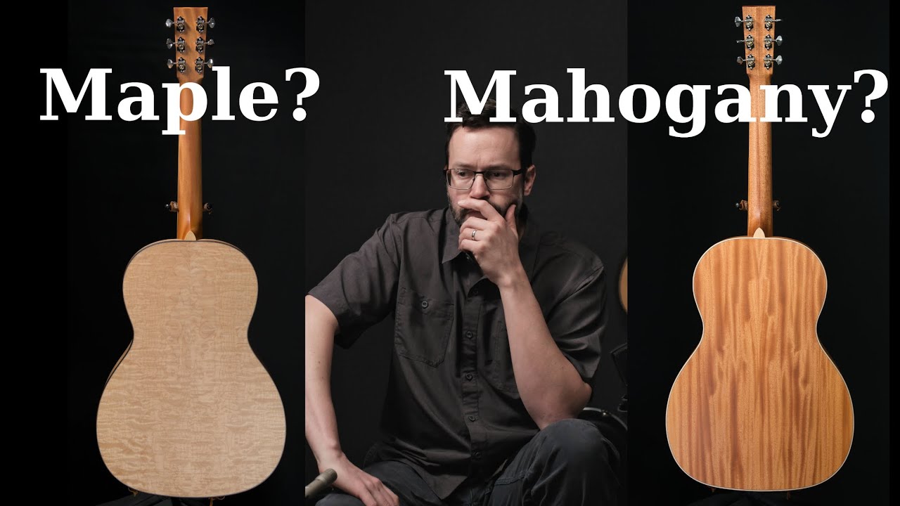 Maple or Mahogany Acoustic guitar comparison | Larrivee 000-40M vs custom 000-40 Maple & Moon Spruce