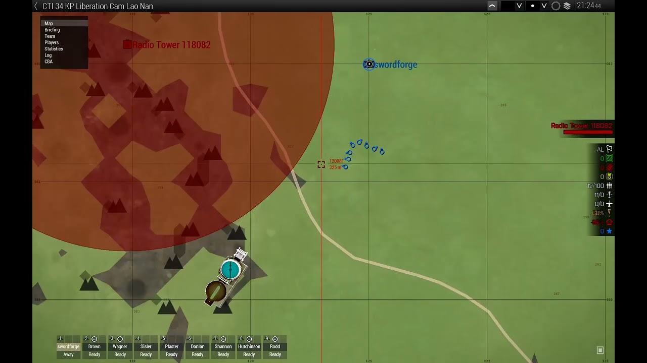 Gathering the troops for an attack!!!..... Arma 3