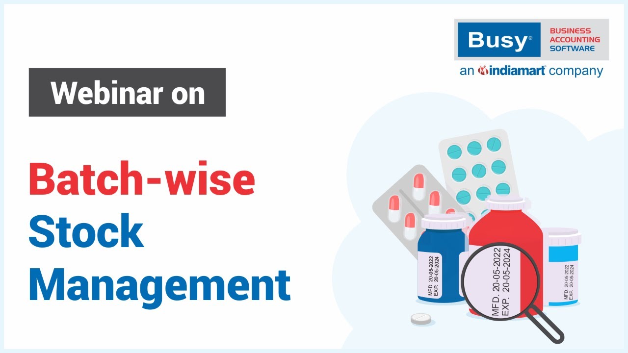 Batch-Wise Stock Management in BUSY (Tamil)