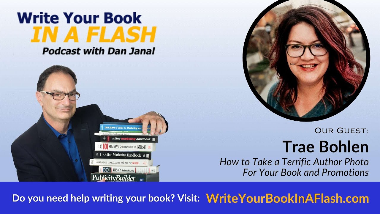 How to take a terrific author photo for your book and promotions