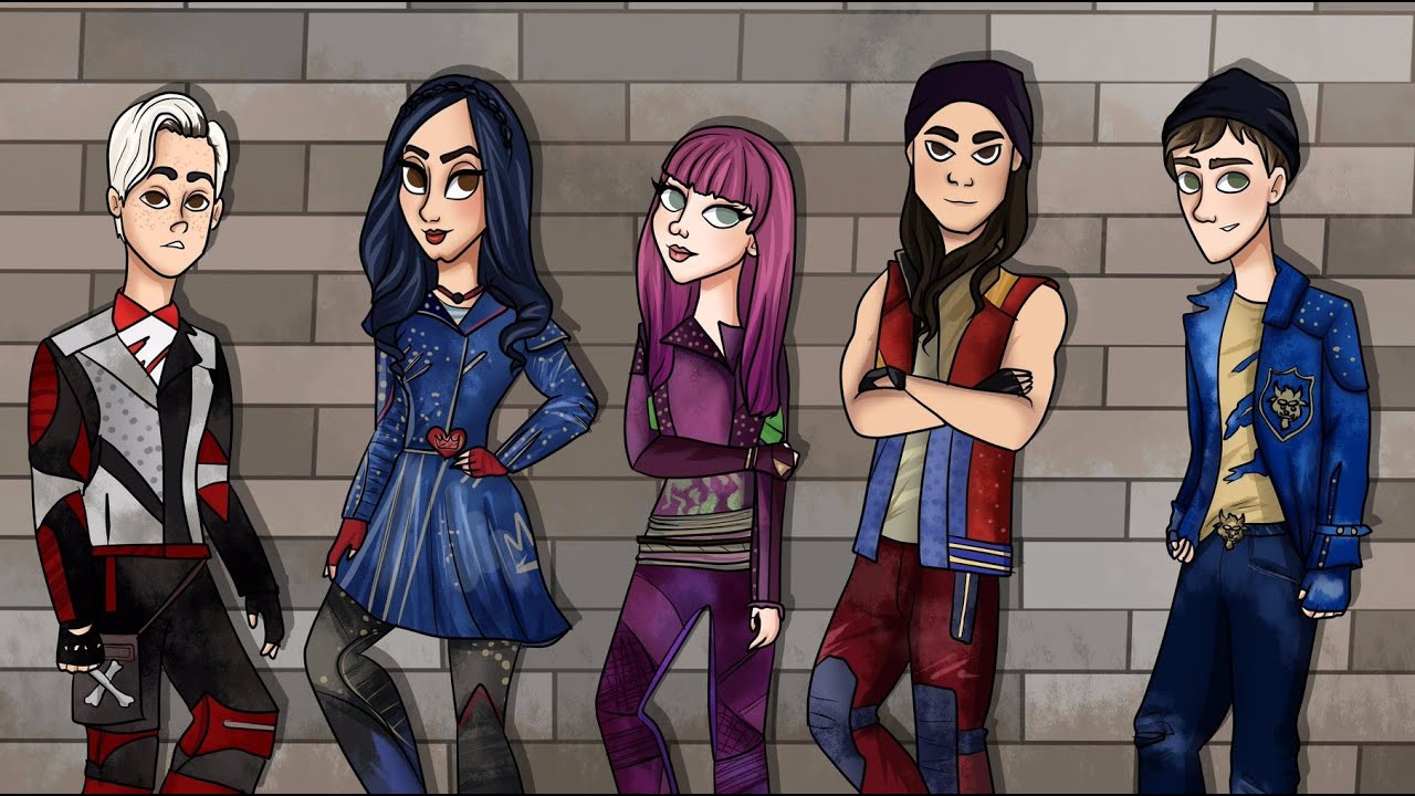 Descendants 2: VK's New Look - FANART SPEEDPAINT