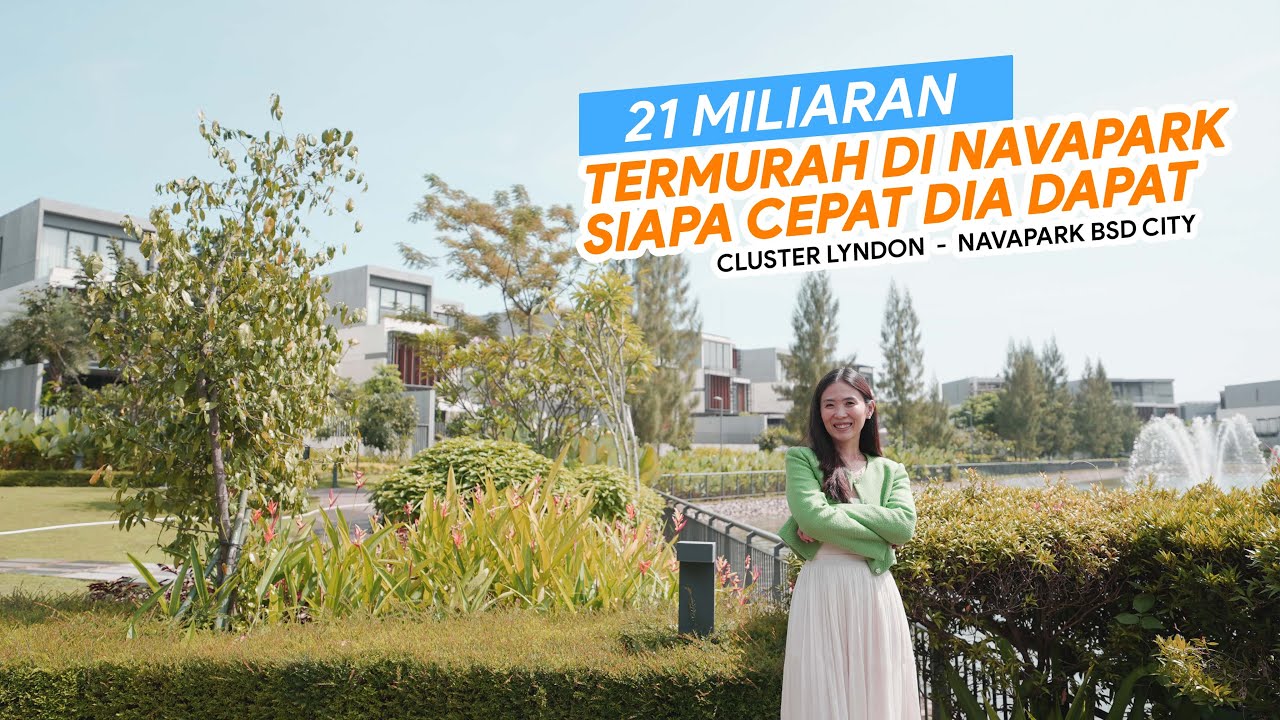 Rumah NAVAPARK termurah Ga akan dapat lagi harga segini  21M saja! yuk janjian! Eps. 559