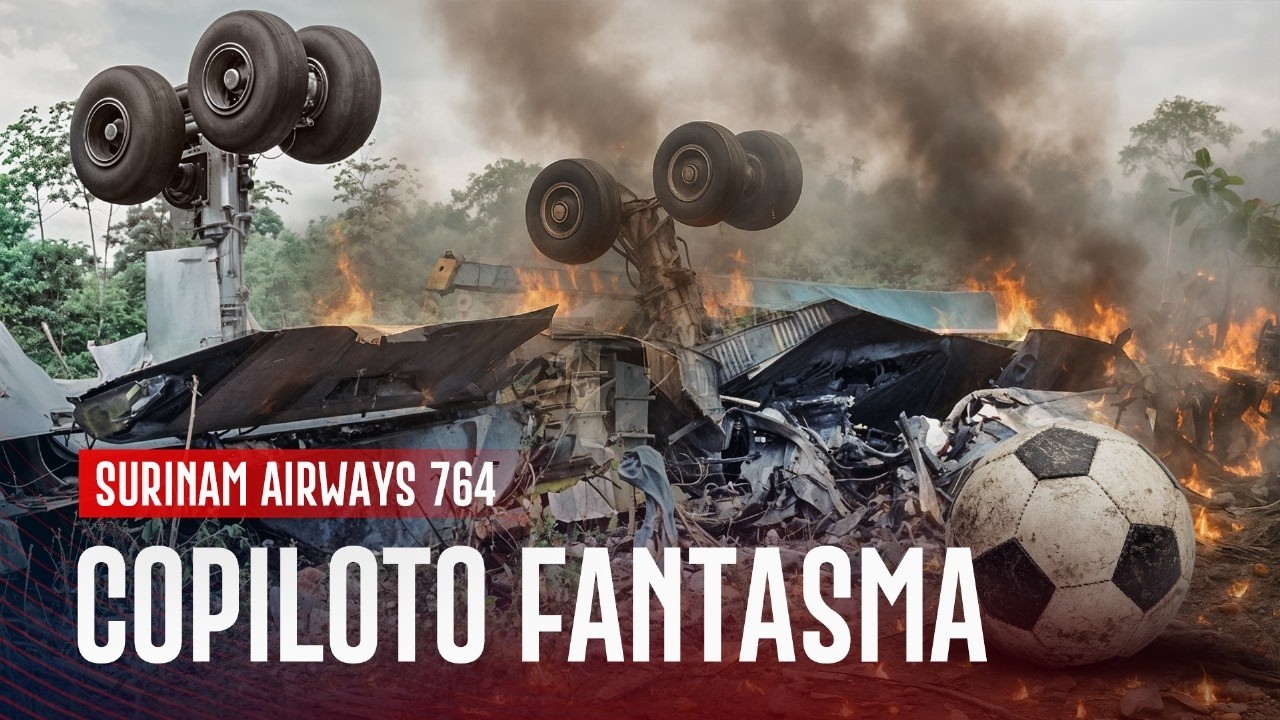 O Copiloto Fantasma - Voo PY764: A Sele&ccedil;&atilde;o do Suriname que Nunca Chegou | EP. 1326