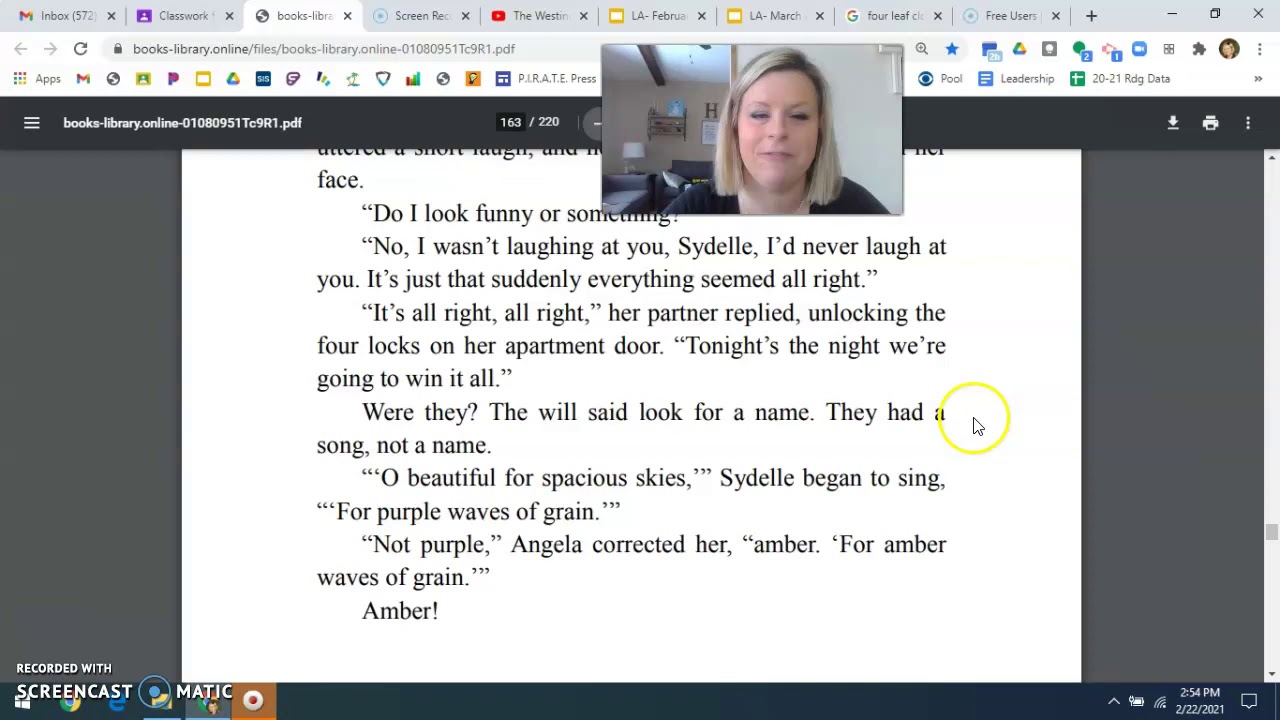 The Westing Game Ch. 22