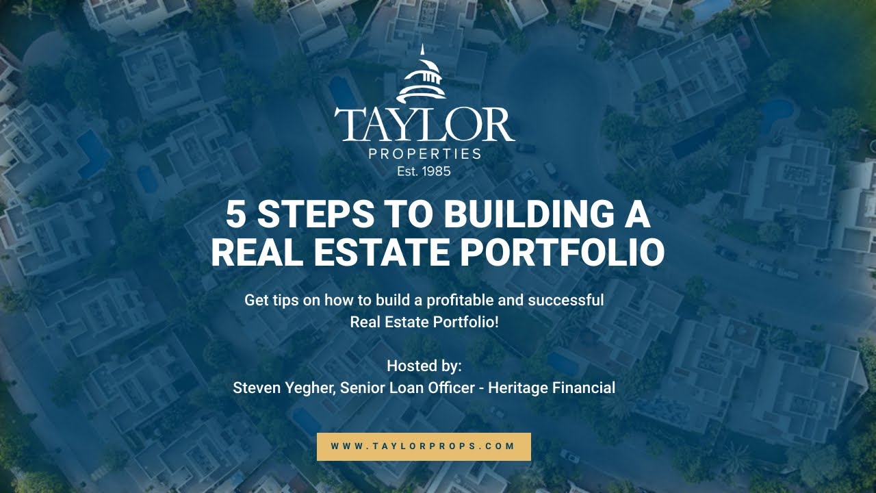 5 Steps to Building a Real Estate Portfolio