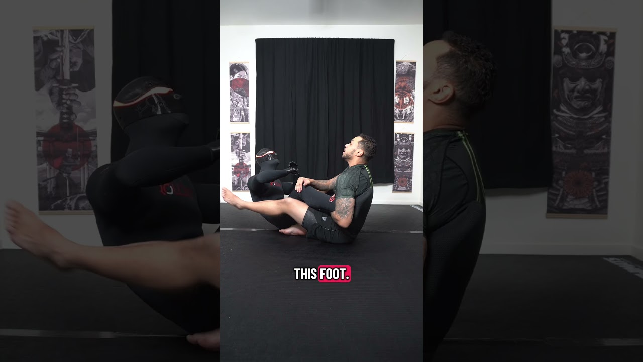 How a Straight Ankle Lock works 