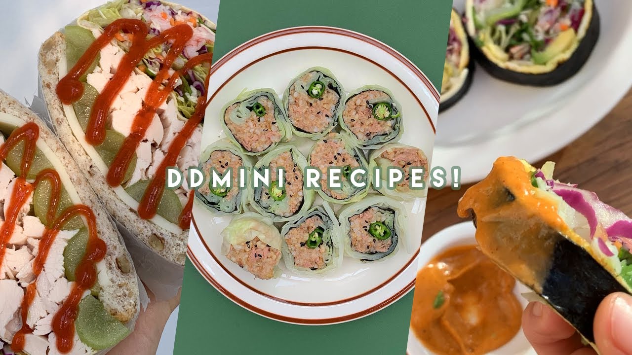 급찐급빠 무조건 성공하는 맛있는 다이어트 레시피 3가지. 도시락 메뉴로도 추천하지우! 주간 디디미니레시피🍳