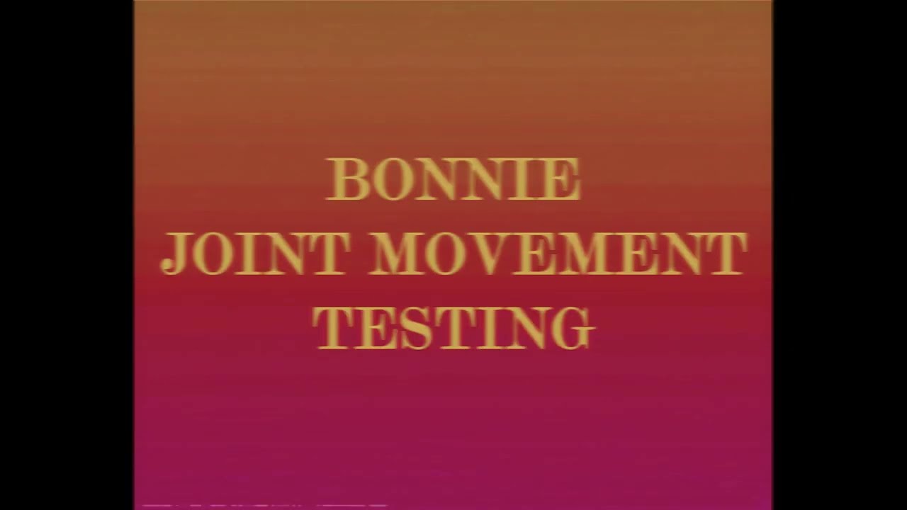 Bonnie Joint Movement Testing [FNaF/VHS]