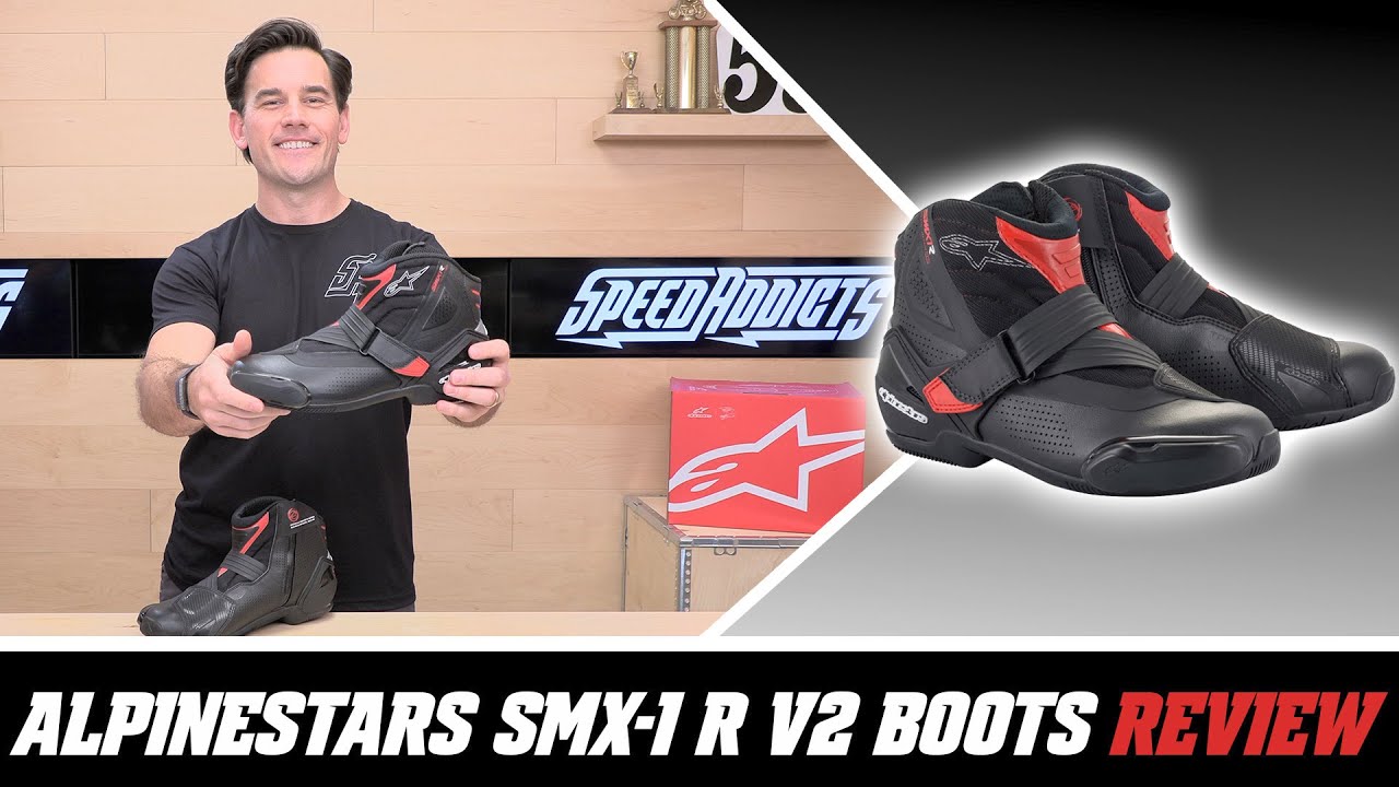 Alpinestars SMX-1 R V2 Boots Review at SpeedAddicts.com
