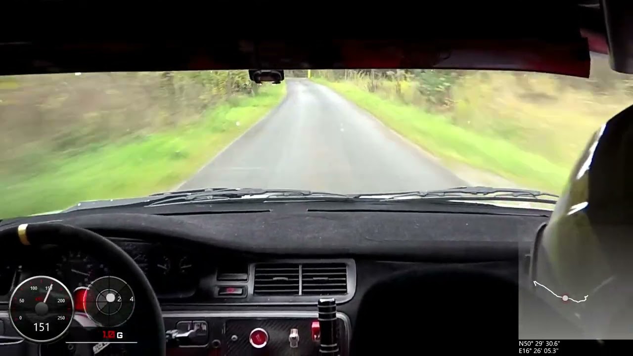 Piotr Piesko/Mateusz Kacprzak, 4 Rally Radków, os 2, dzwon