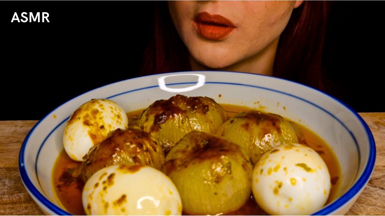 ASMR Onion Egg Boil | no talking