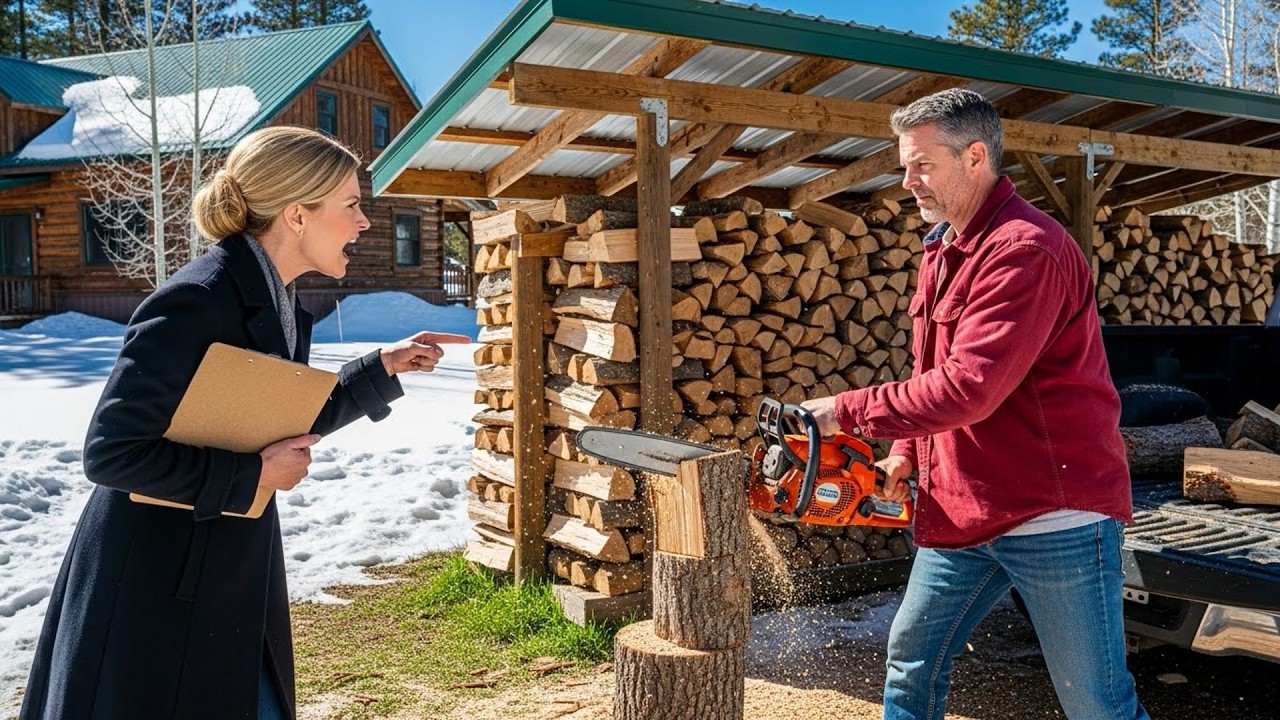 HOA Demanded I Share My Firewood, Then Froze When I Cut All Wood Supply Off