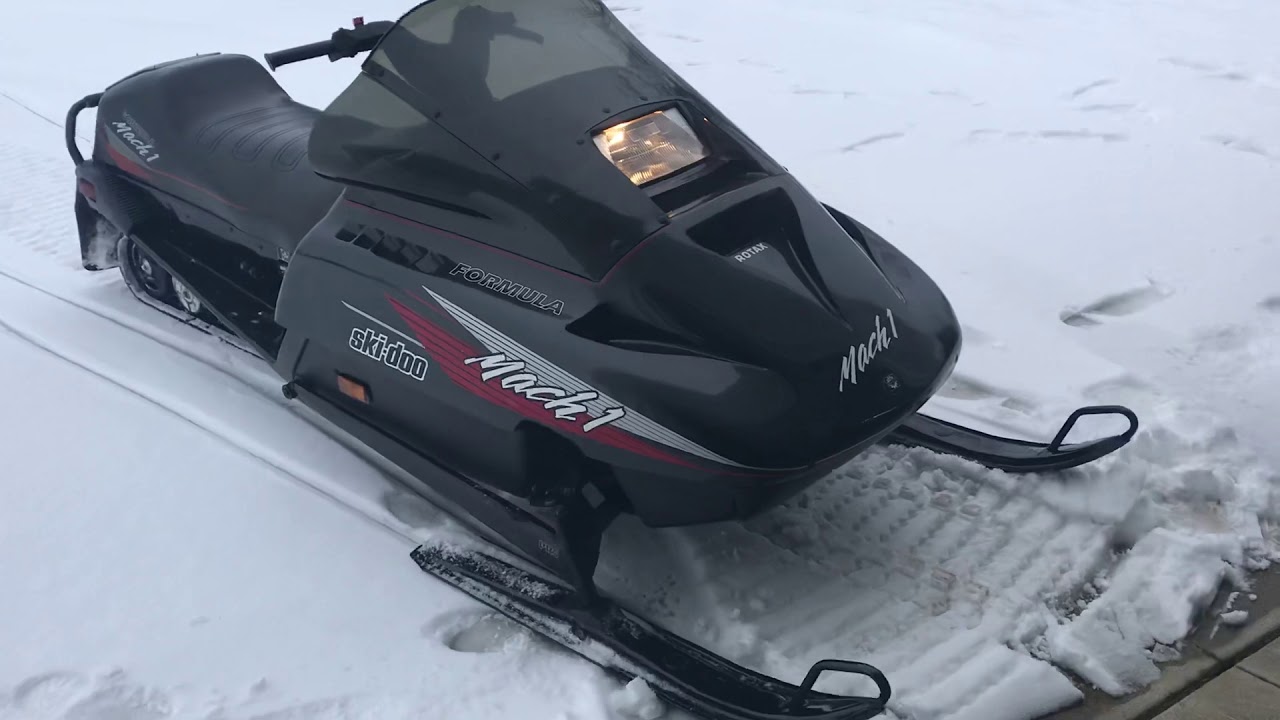 1991 Ski-Doo Formula Mach 1 walk around