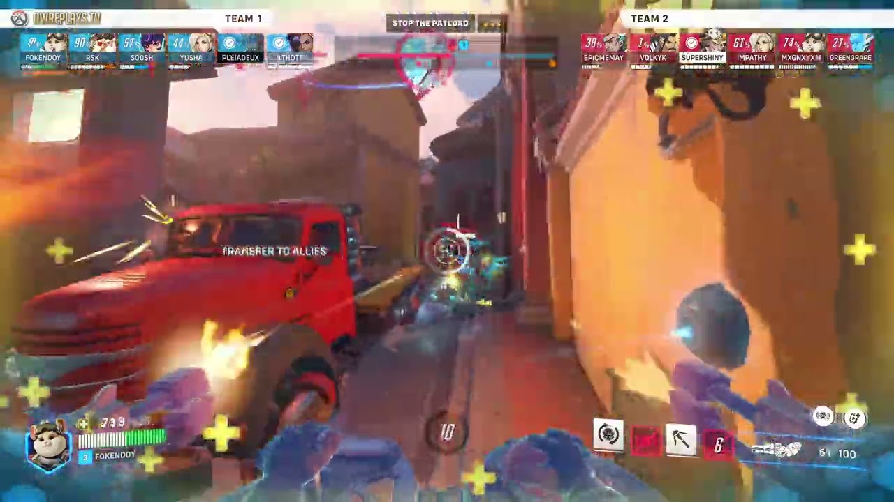 Mid-Game Entry under time-constrained conditions, maintai... by FOKENDOY &mdash; Overwatch 2 Replay DFNN1V