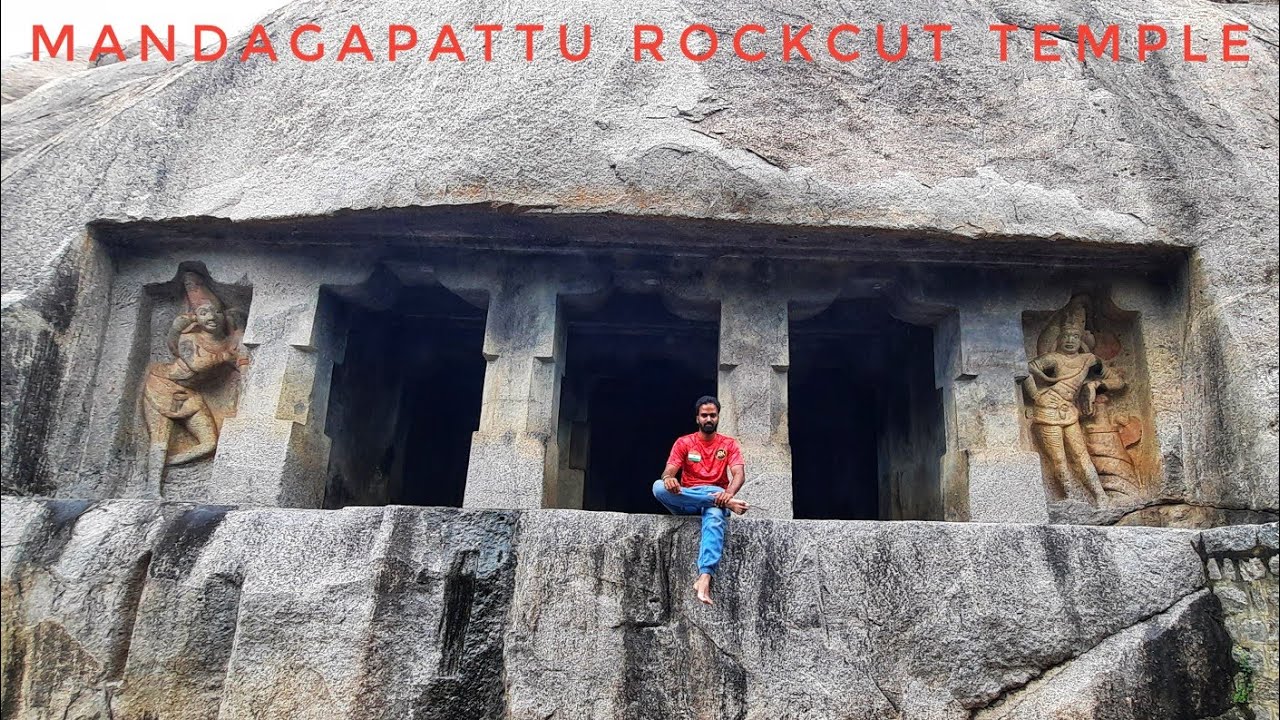 Mahabalipuram in villupuram..? |  Mandagapattu rock cut temple | Ancient temple | ARK Diaries