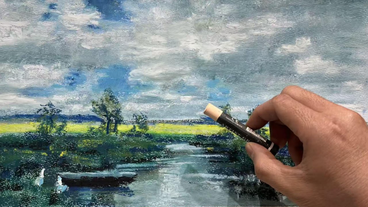 Oil Pastel Reflections: 90% Get The First Step Wrong!