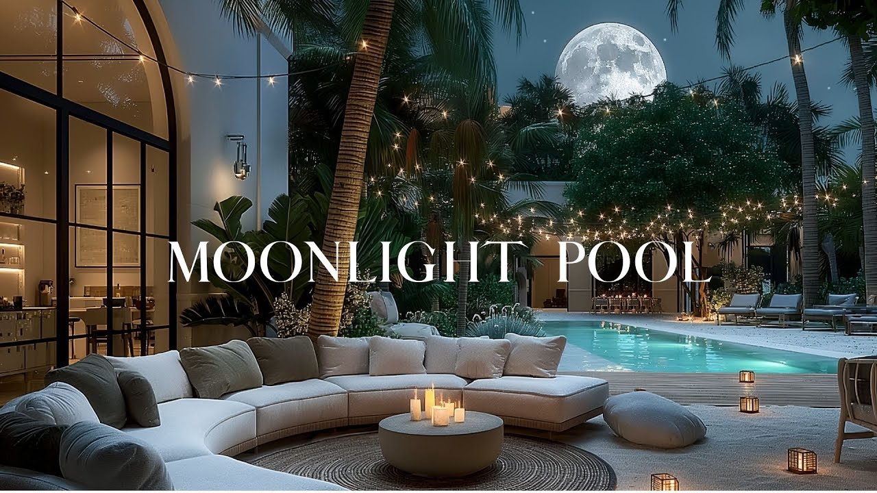 Moonlight Pool ✨ Deep Soul & Chill Vibes | Relaxing R&B for Focus💿作業用BGM🎧感性プレイリスト