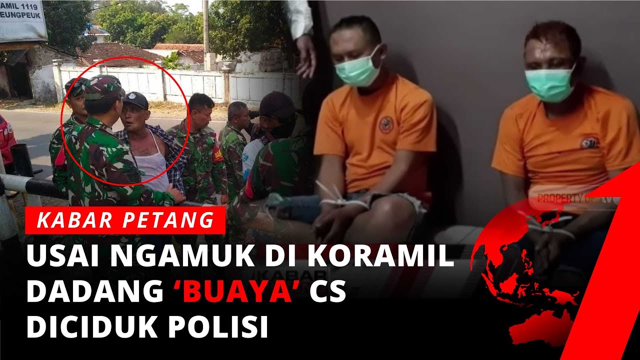 Tarik-tarikan Baju, Kelompok Preman Ngamuk di Kantor Koramil | Kabar Petang tvOne