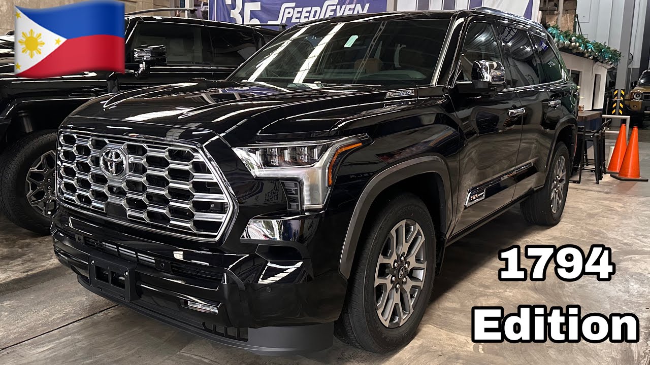 For Sale (Philippines) - 2025 Toyota Sequoia 1794 Edition Hybrid 4WD Brand New #Toyota #Sequoia