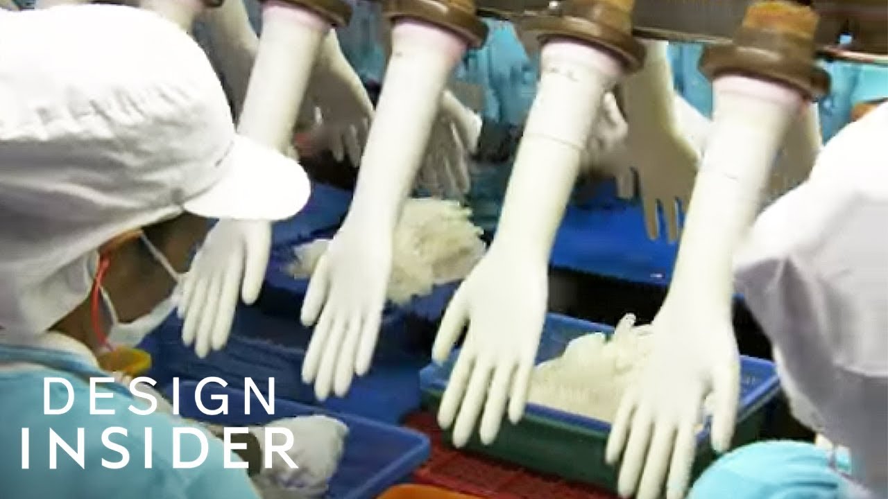 How Rubber Gloves Are Made
