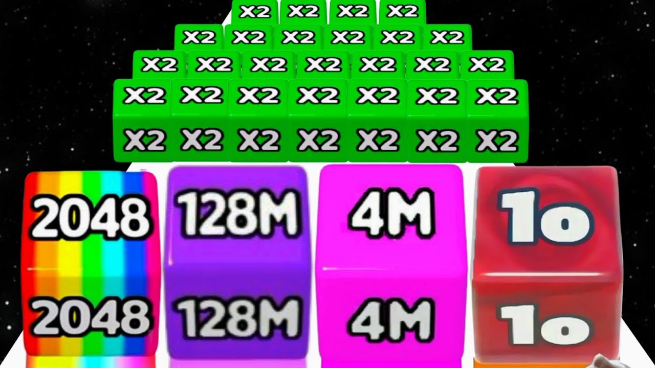 Jelly Race Number Game vs Ladder Master - ASMR Gameplay (Max Level, Math Games) New Update