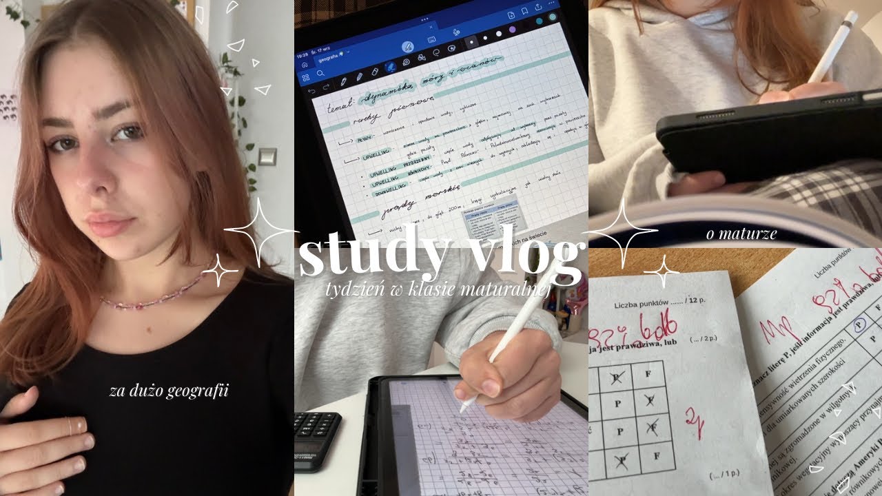 uczę się i próbuje nie oszaleć 🧘💙 | STUDY VLOG