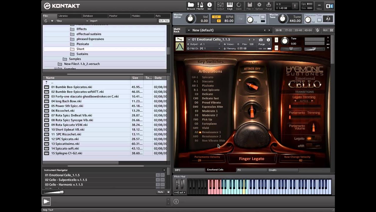 Best Service Emotional Cello - Walkthrough 1