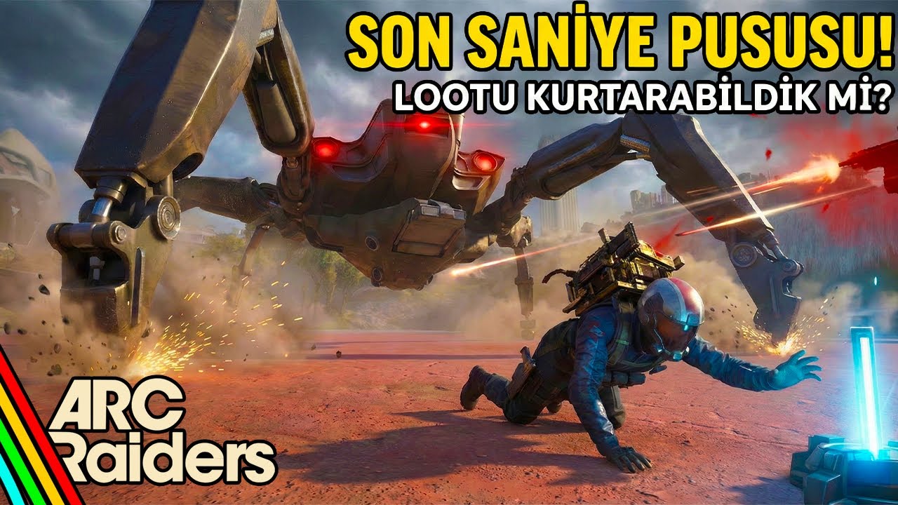 SON ANDA VURULDUK! Lootu Kurtarabildik mi? | ARC Raiders