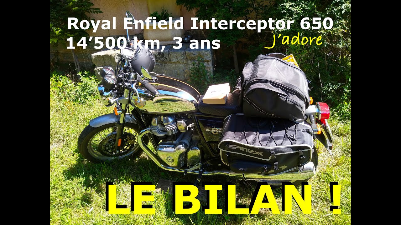 Royal Enfield Interceptor 650, bilan après 14'500 km et 3 ans