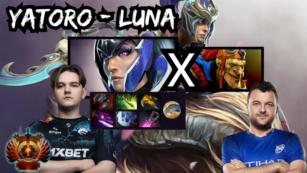 Yatoro Luna (Pos 1) X Mind Control (Pos 5) - Dota 2 Gameplay [Watch & Learn]