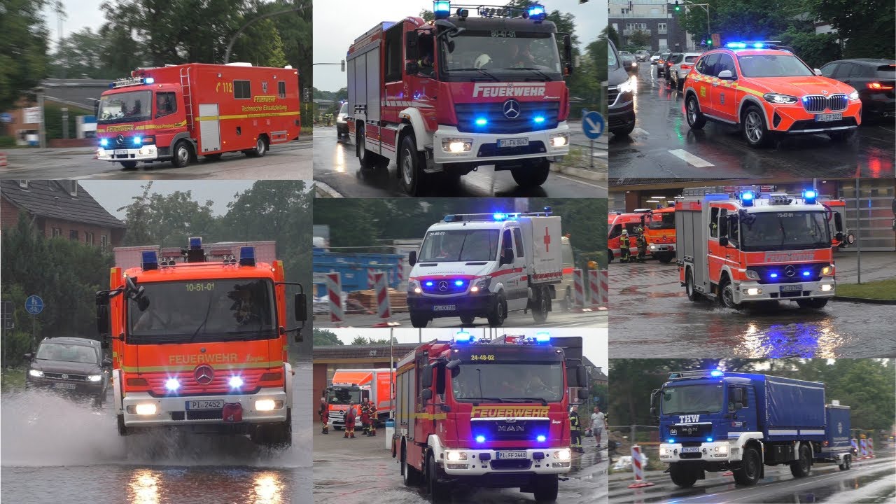 [Ausnahmezustand in Quickborn] Diverse FFs aus dem Kreis Pinneberg, TEL Kreis Pi, DRK, RKiSH ,THW