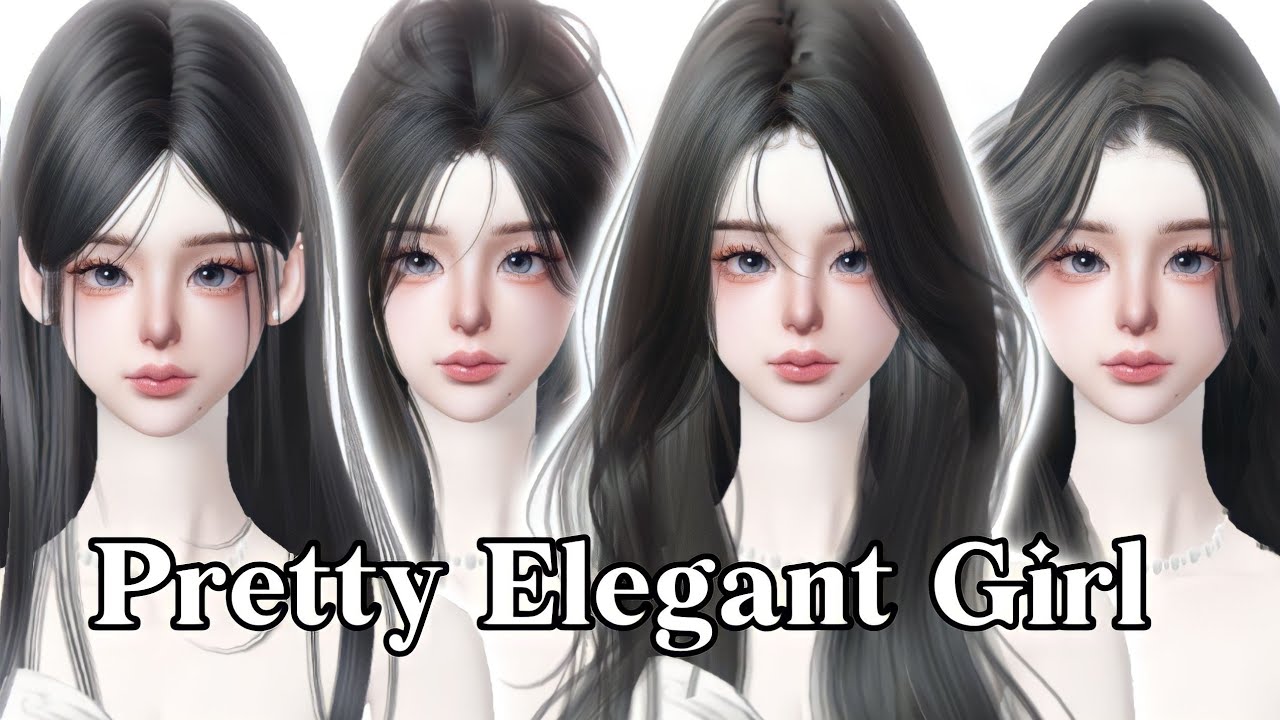 Zepeto Face Tutorial Pretty Elegant Girl [ Oplas Zepeto Girl ] Zepeto Girl Face Tutorial