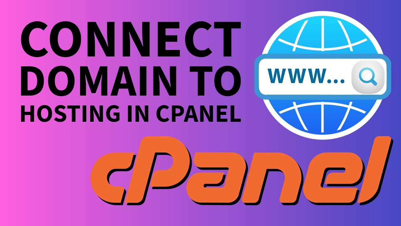 Подключить домен к хостингу в cPanel