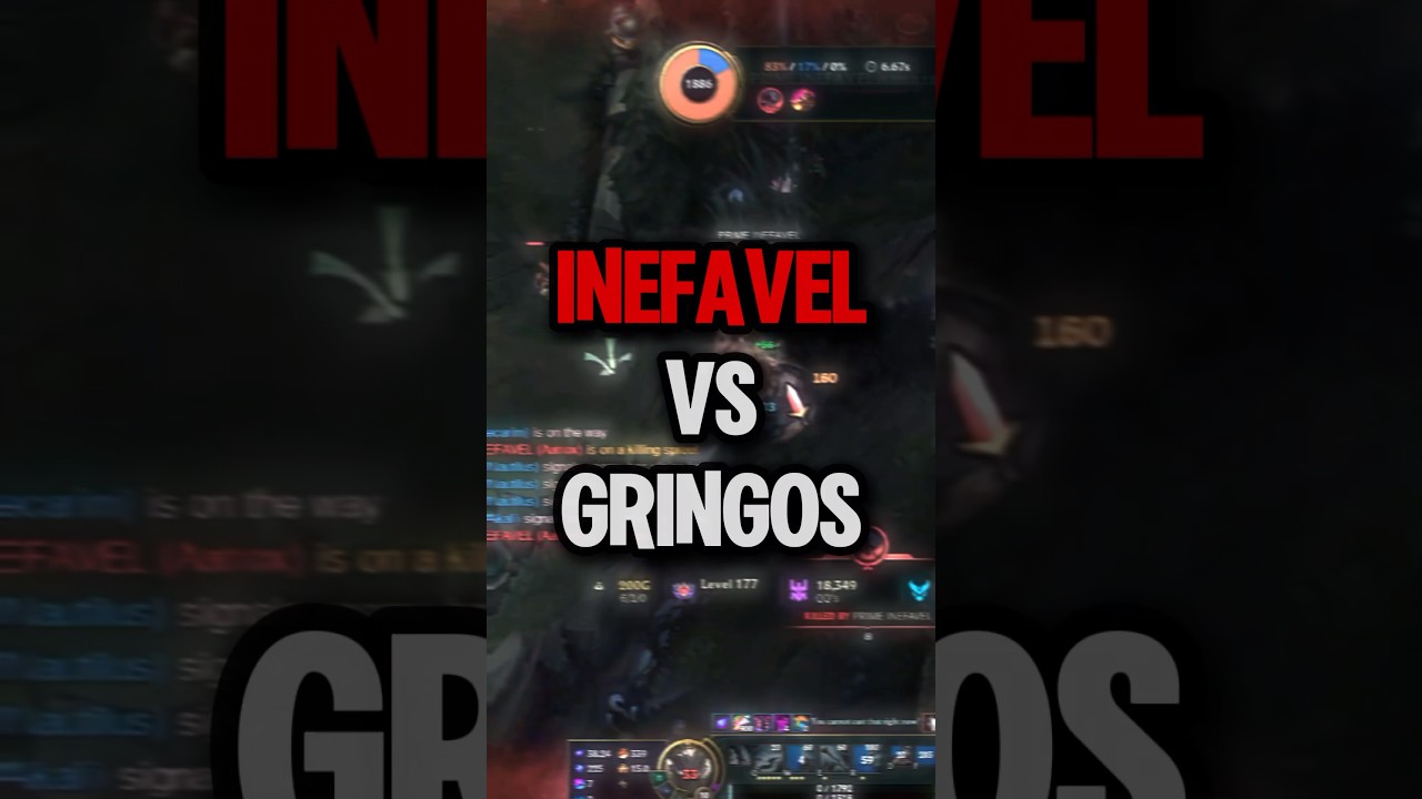 Inefavel vs Gringos #leagueoflegends #aatrox #leagueoflegendswildrift #wildrift