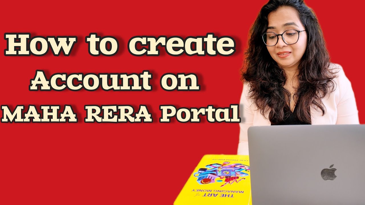 How to create Account on MAHA RERA Portal | By CA Dr. Purvaa Jain | RERA Consultant