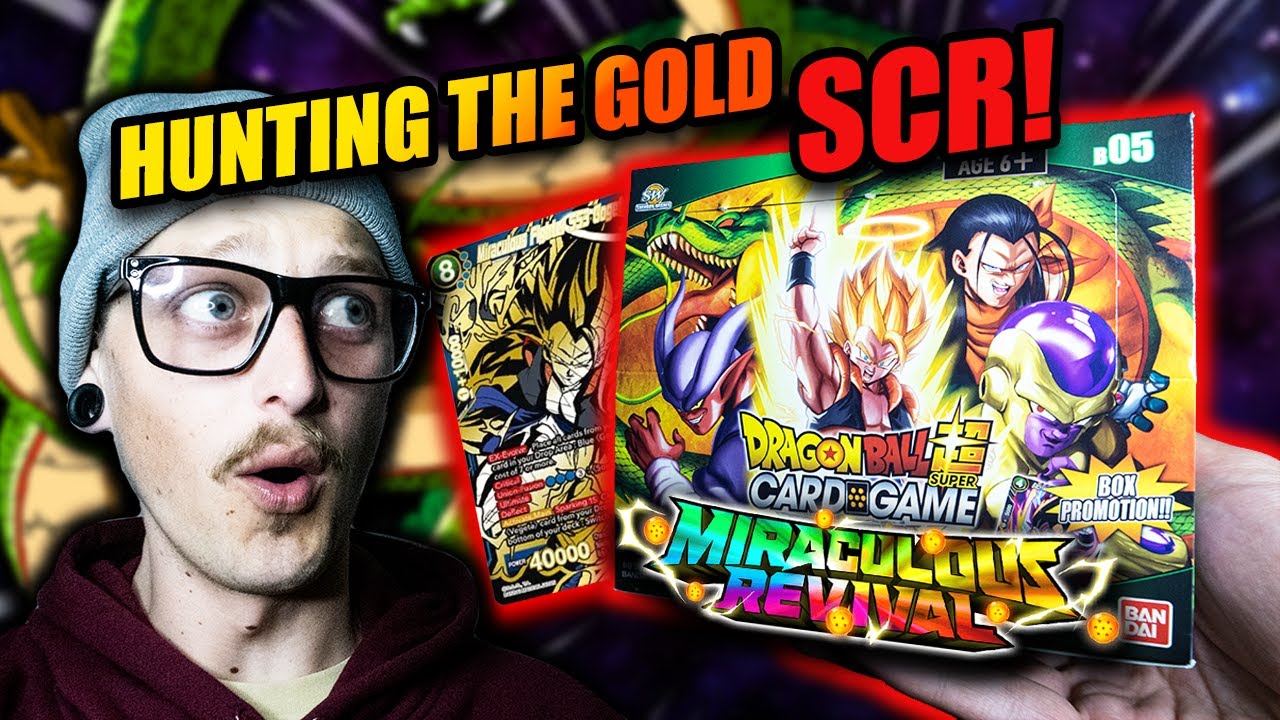 HUNTING AN SCR FROM 2018!! -  Miraculous Revival Booster Box - Dragon Ball Super Card Game