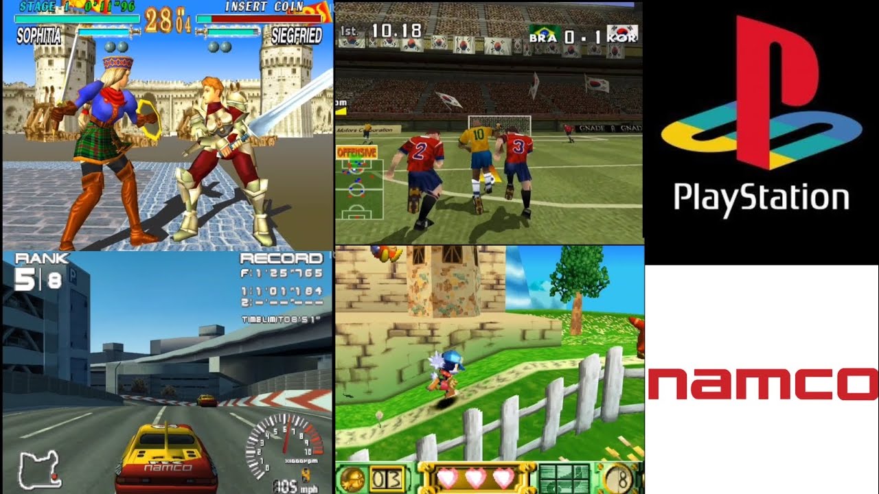 Top 30 Best Namco Games for PS1