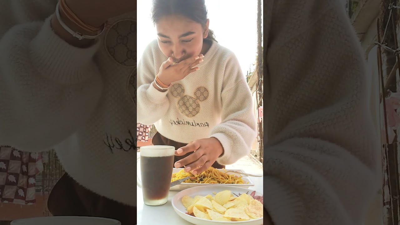 rock paper scissor food challenge🍜😋😂