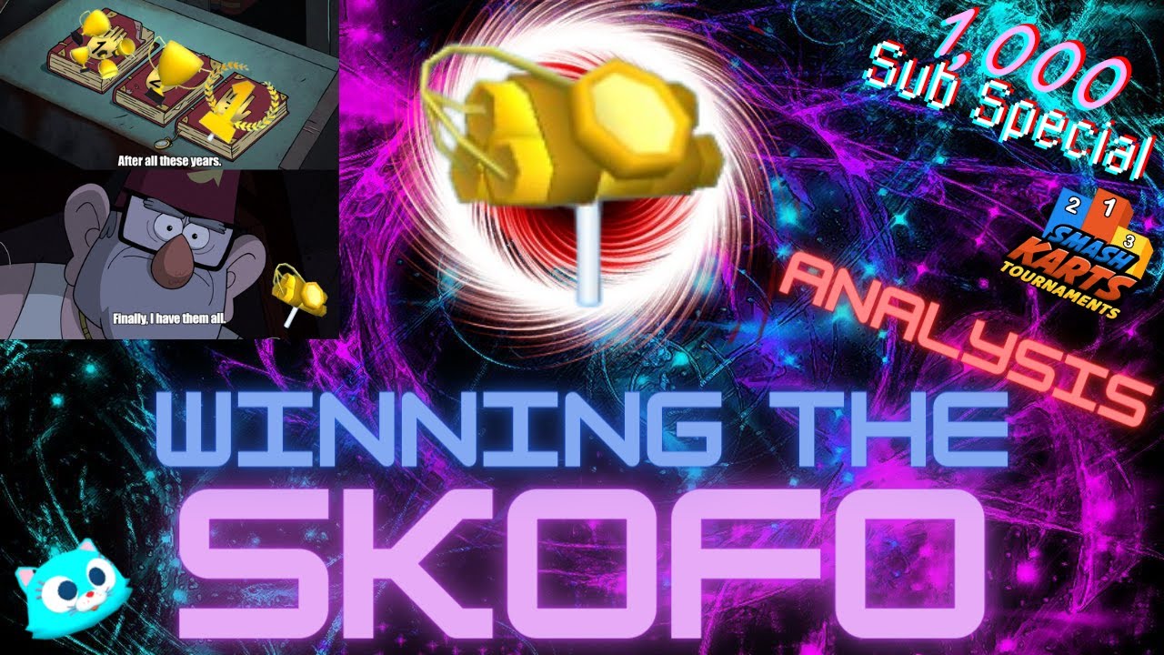 SKOFO Smash Karts FFA Tournament Win - ANALYSIS (1k Subs Special)