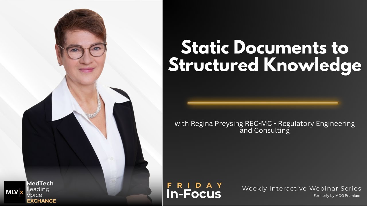 From Documents to Digital Knowledge – How MedTech Can Future-Proof Compliance | In-Focus Replay