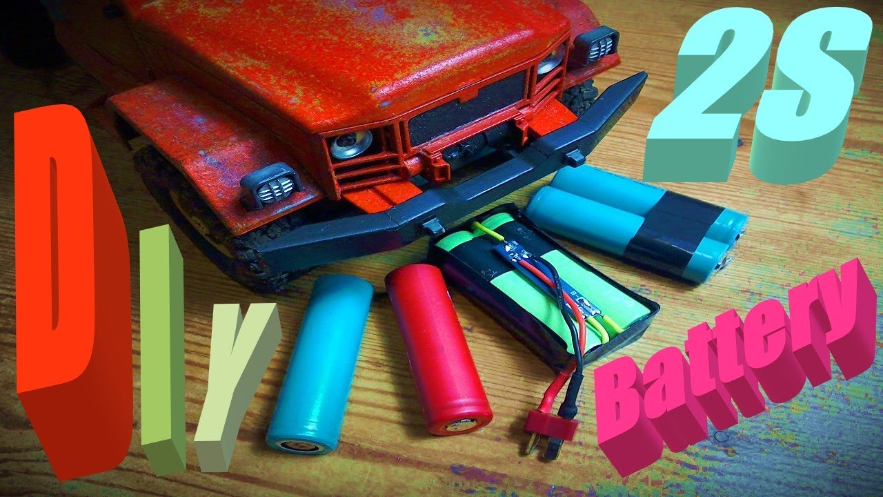 Make You're Own 2S RC Battery's! For WPL JJRC Fayee Helifar etc............