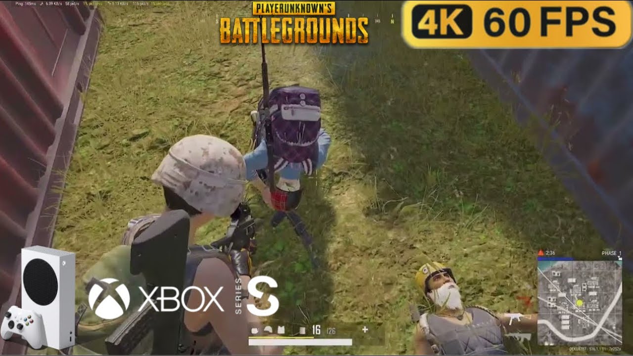 PUBG Xbox Series S Gameplay (1440p 60FPS  HDR) No Commentary